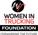 Logo of the Women in Trucking Foundation